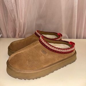 Ugg Tasman slippers with platform